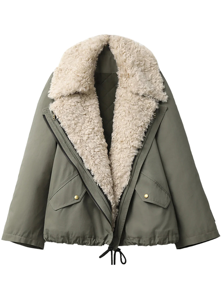 Thick Warm Loose Cotton Women's Jacket