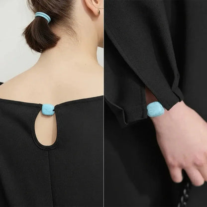Minimalist Autumn Round Neck Dress - Loran