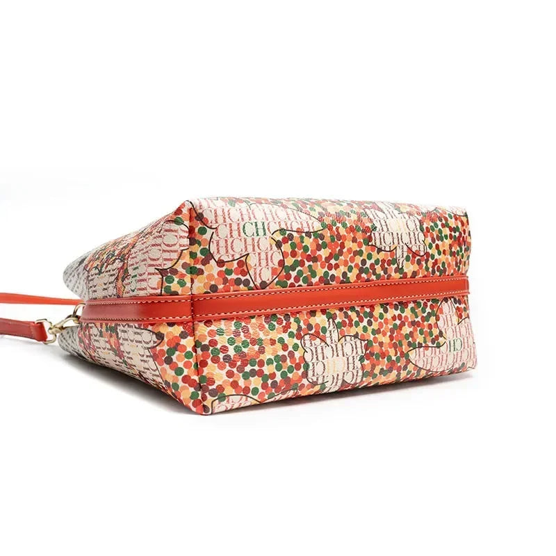 CH Floral Shoulder Bag Classic Large Fashion Tote