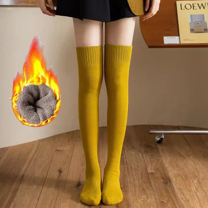 Thick Over-Knee Winter Socks for Women Extra Warm