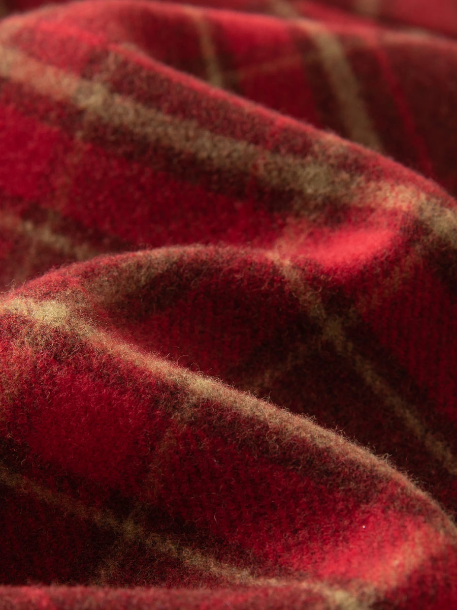 Winter Thicken Plaid Mini Skirt