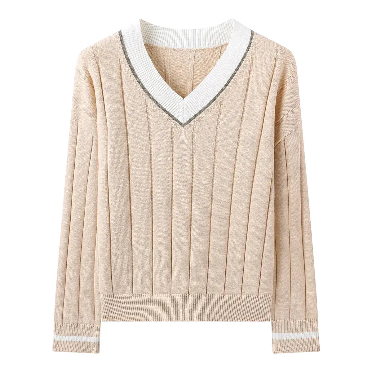 Women’s Luxe Cotton V-Neck LORAN STORE
