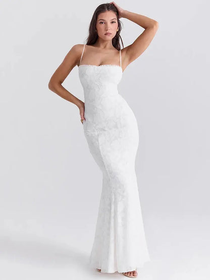 White Sleeveless with Lace-Up Back - Loran
