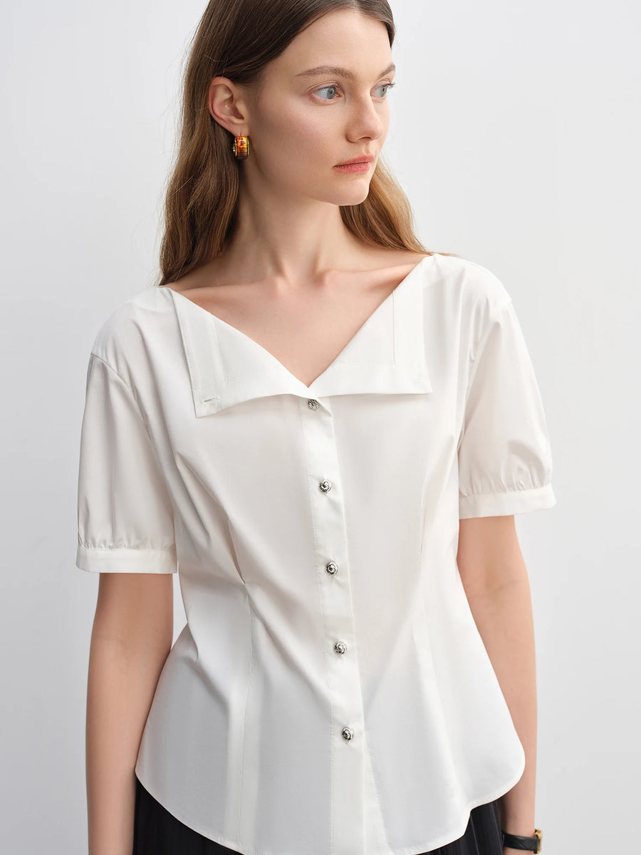 Simple Solid Strapless Summer Top