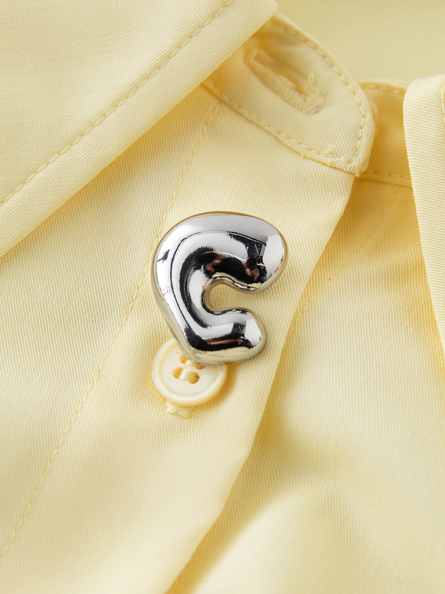 Elegant Summer Short-Sleeve Shirt