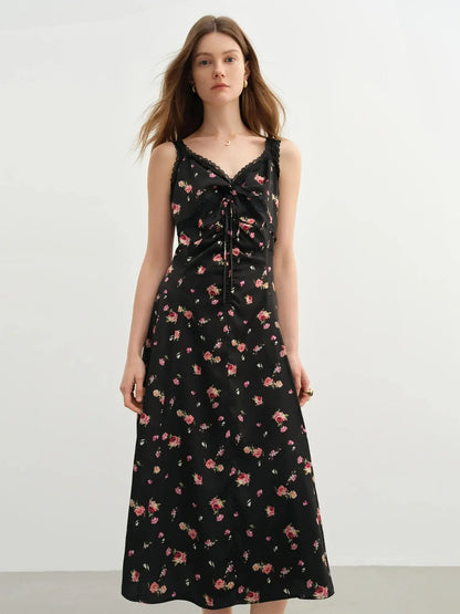 Elegant Plus-Size Strapless Lace Dress - Loran
