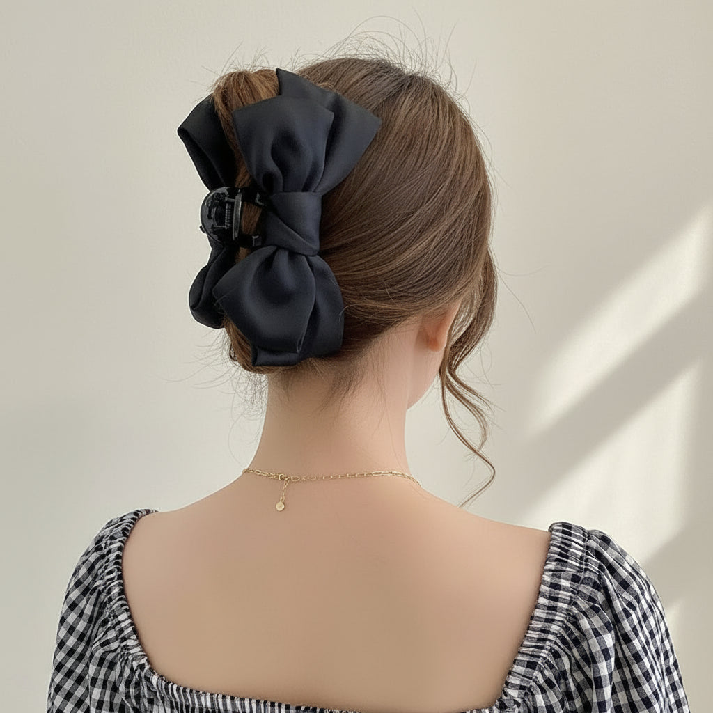 Large Bow Hair Claws & Barrettes for Women