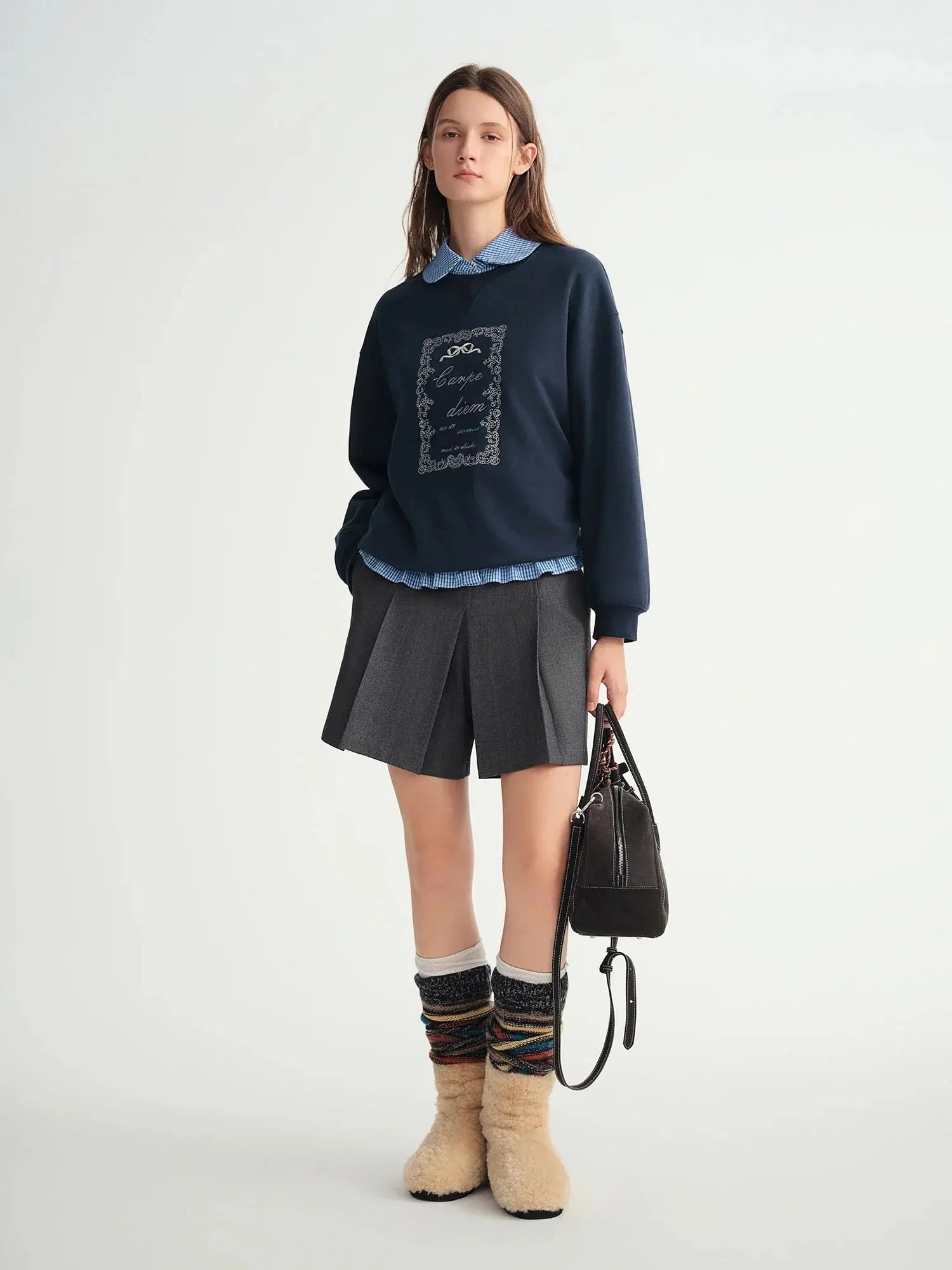 Comfortable and practical pleated shorts - Loran