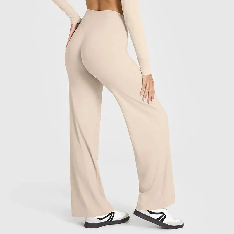 Ultra-Soft Straight-Leg Yoga Pants - Loran