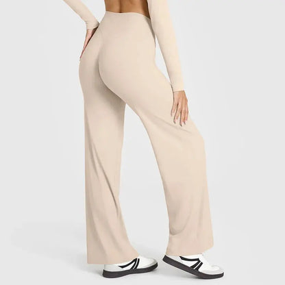 Ultra-Soft Straight-Leg Yoga Pants - Loran