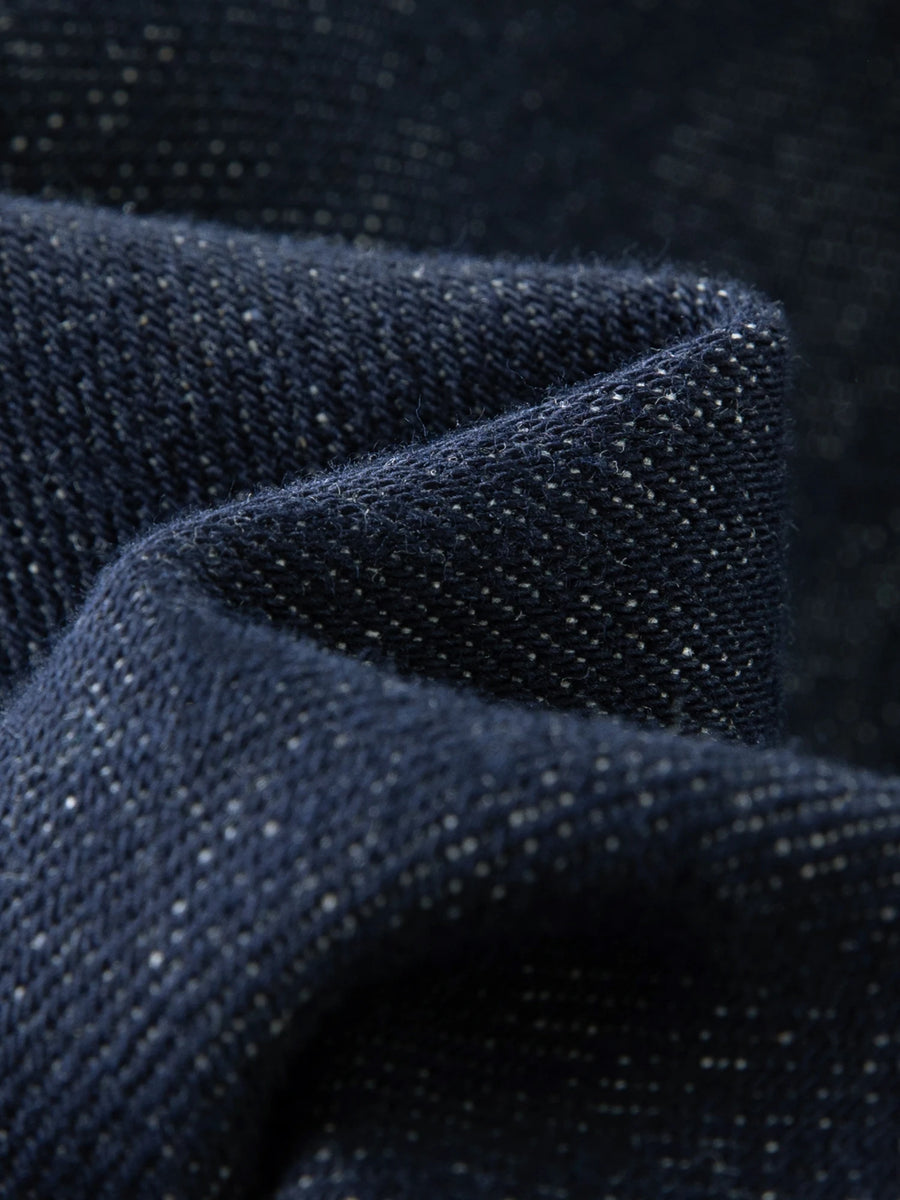 Retro Contrast A-Line Denim Skirt