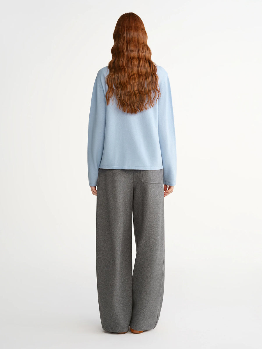 Chic Plus Size Irregular Collar Knit Sweater