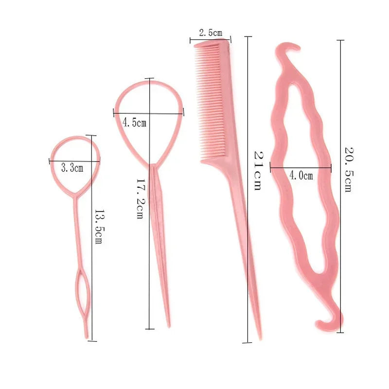 Magic Hair Styling Tools & Braiding Accessories Set