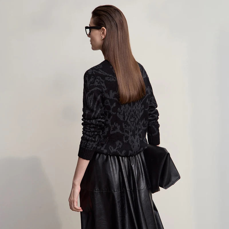 Women's Winter Elegant Long-Sleeve Sweater