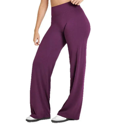 Ultra-Soft Straight-Leg Yoga Pants - Loran