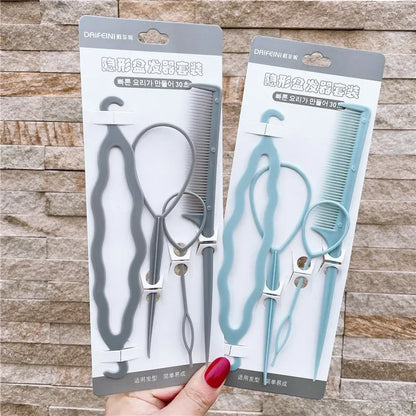 Magic Hair Styling Tools & Braiding Accessories Set