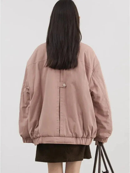 Women's Casual Cotton Workwear Jacket - Thick & Warm - Loran