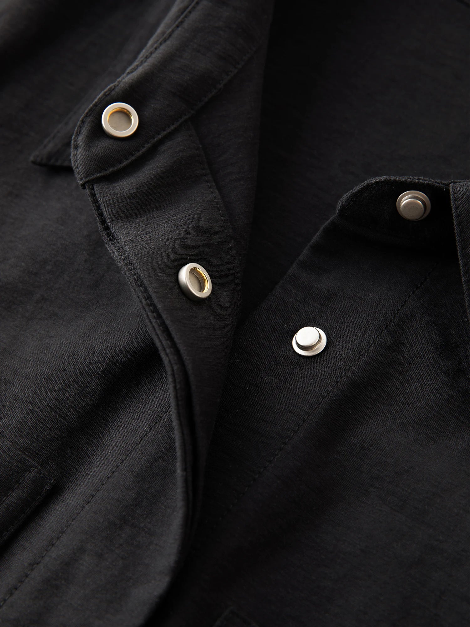 Plus Size Color Block Workwear Shirt Dress