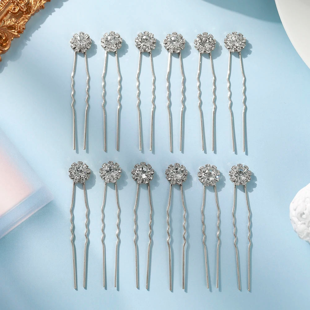 Handmade Pearl Hairpin Set Bridal & Party Hair Clips