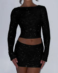 Sparkling Crystal Two-Piece Mini Set