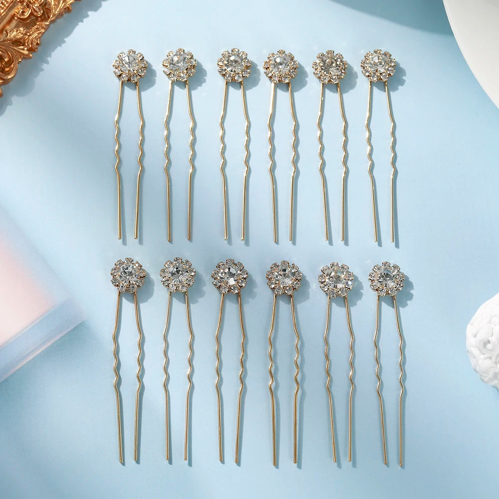 Handmade Pearl Hairpin Set Bridal & Party Hair Clips