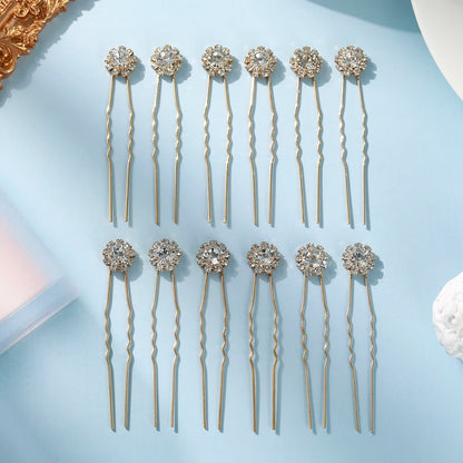 Handmade Pearl Hairpin Set Bridal & Party Hair Clips