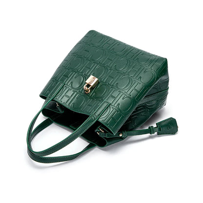 Classic Solid Color Large Tote Bag Women's Handbag