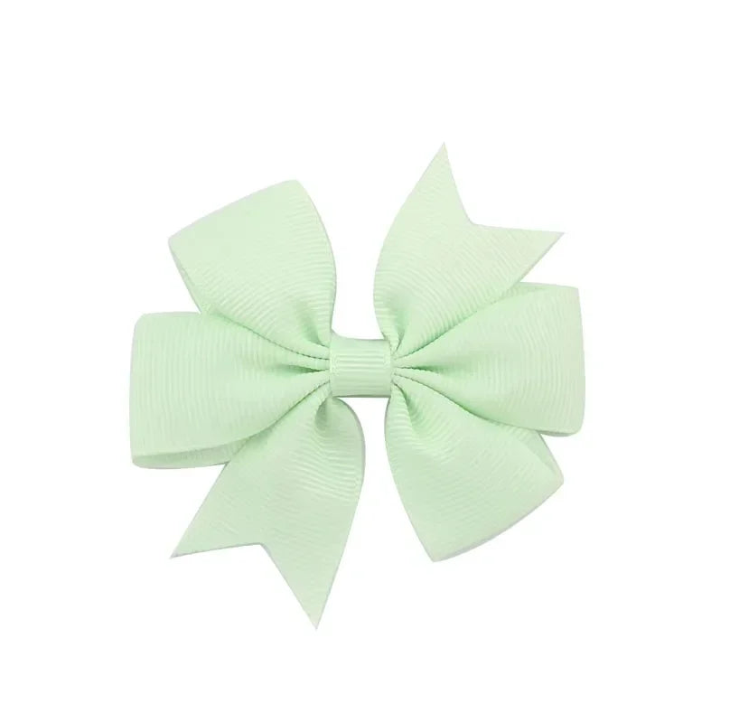 Baby Girl Ribbon Bow Hair Clips & Barrettes