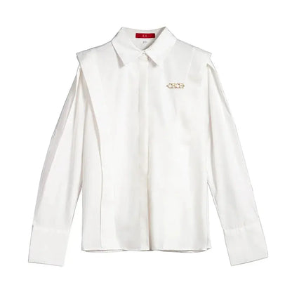 Chic & Comfortable Cotton Business Top - Loran