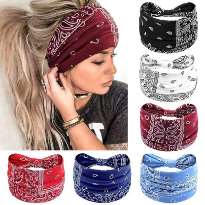 Women's Non-Slip Sports Headbands Soft & Elastic