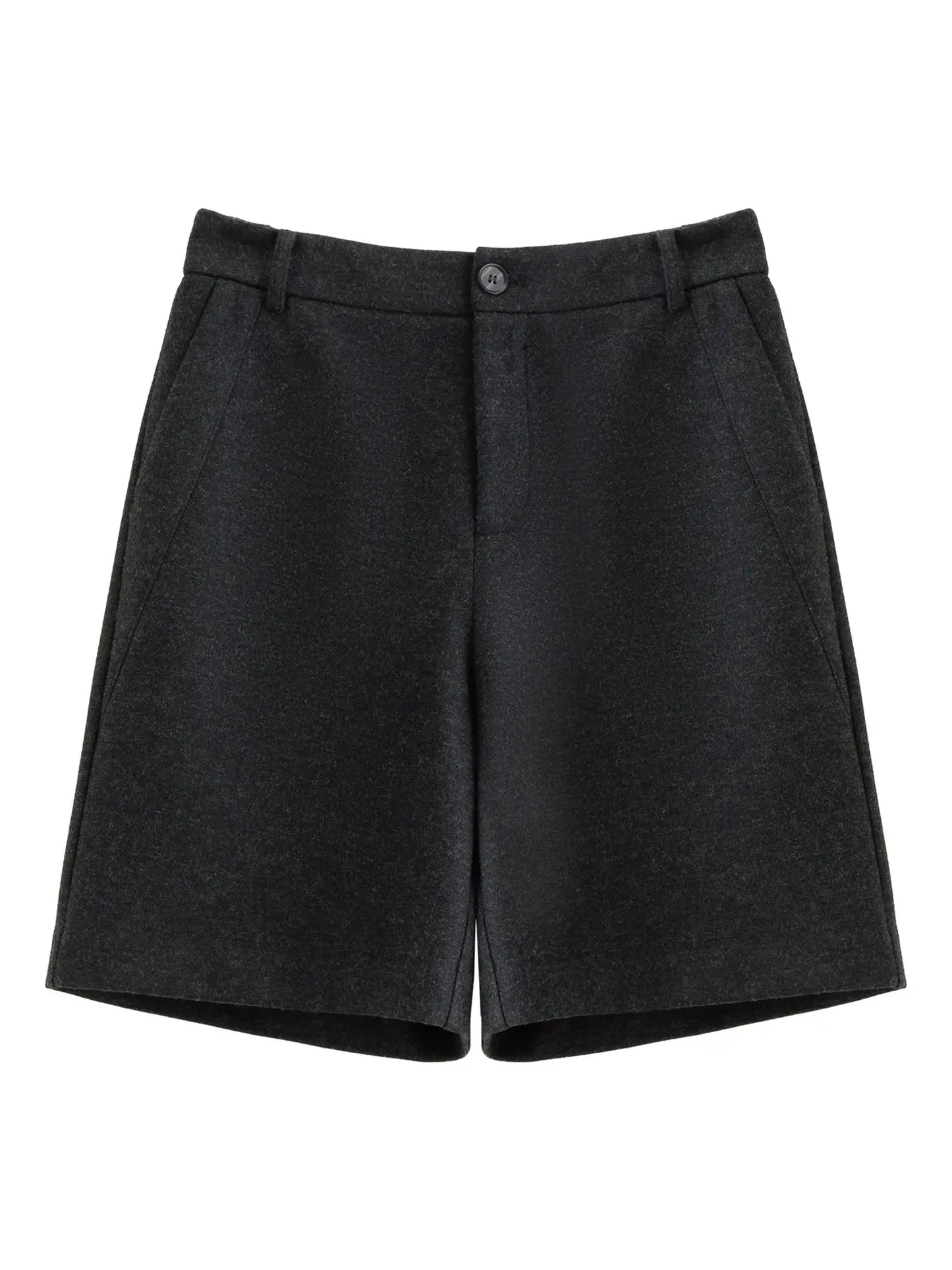 Plus Size Women’s Wool Blend Shorts - Loran