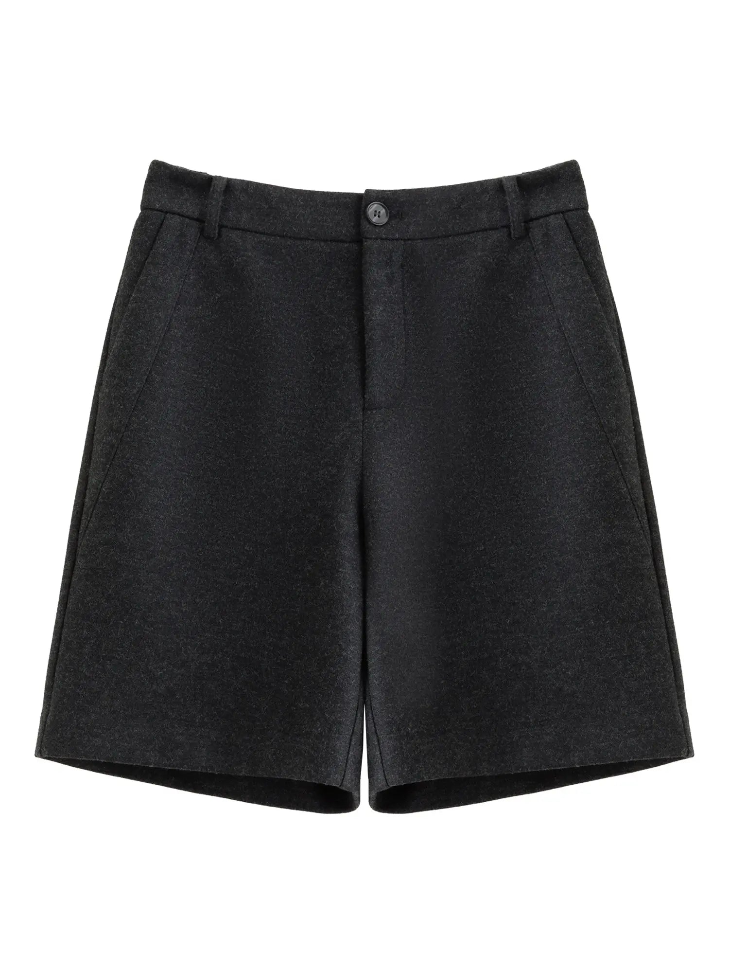 Plus Size Women’s Wool Blend Shorts - Loran