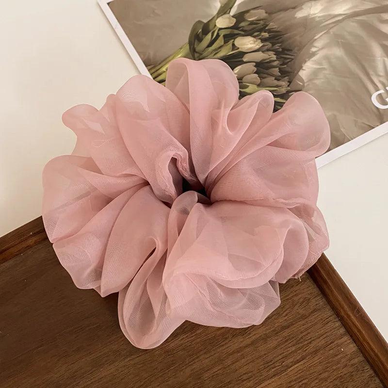 Mesh Bow Biral Claw Clip Elegant Hair Accessories