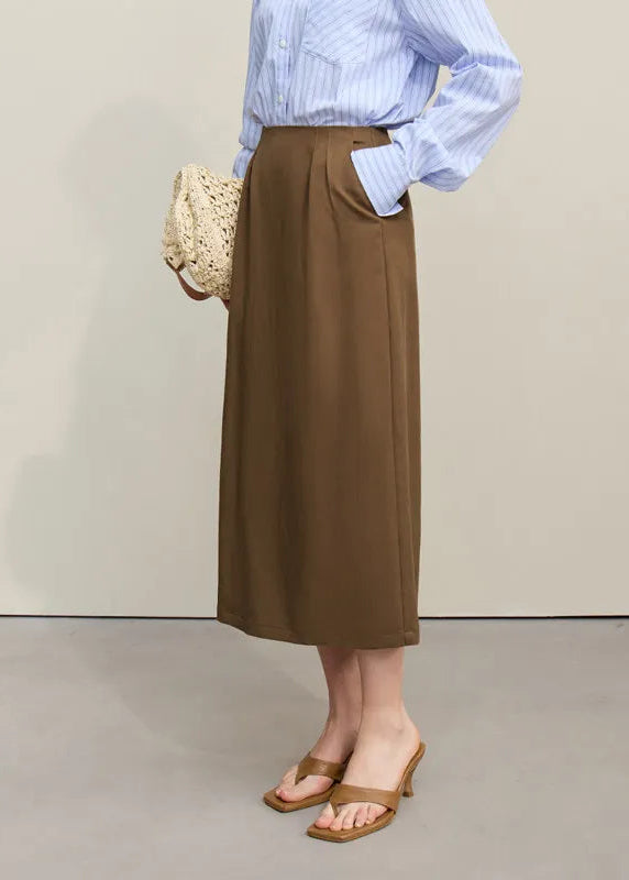 Amii V-Neck Women's Jacket 2026 Spring New Slim Sleeveless Vest Skirt Women's Separate Casual Elegant Women's Skirt 1262102 4 Loran