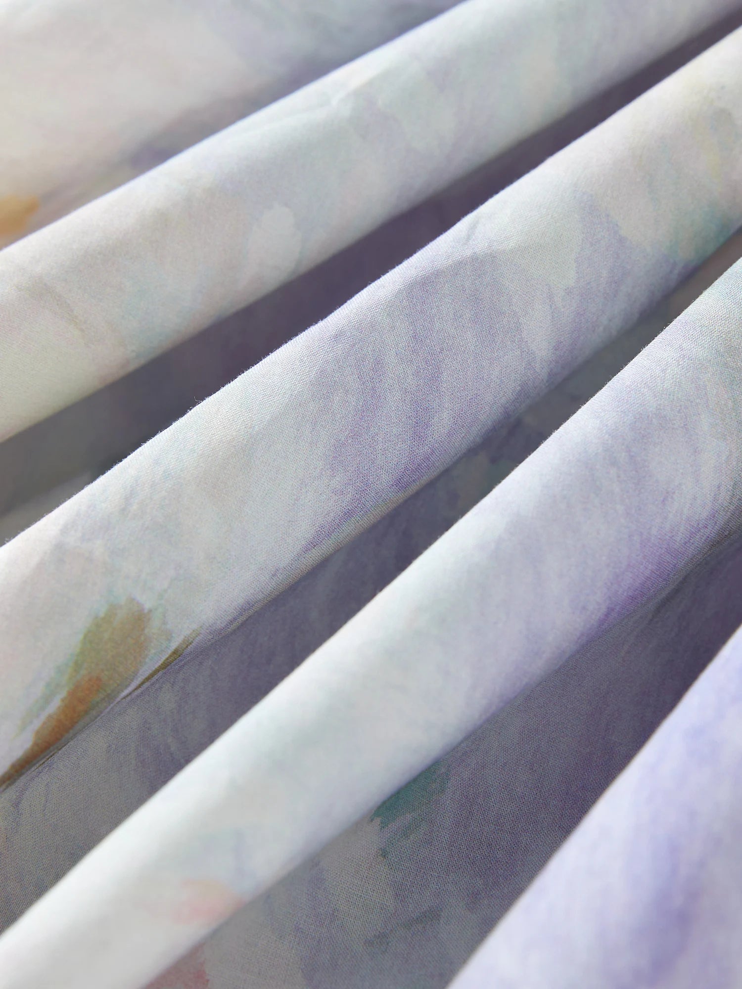 French Romantic Painting Summer Dress Sweet Waist Midi