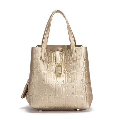 Classic Solid Color Large Tote Bag Women's Handbag