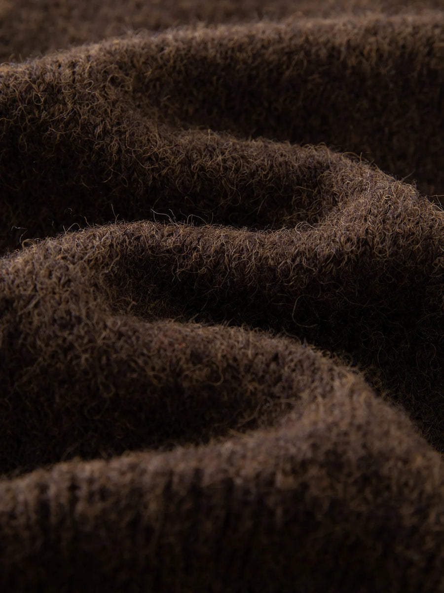 Winter Plus Size Knit Vest and Long Coat Set