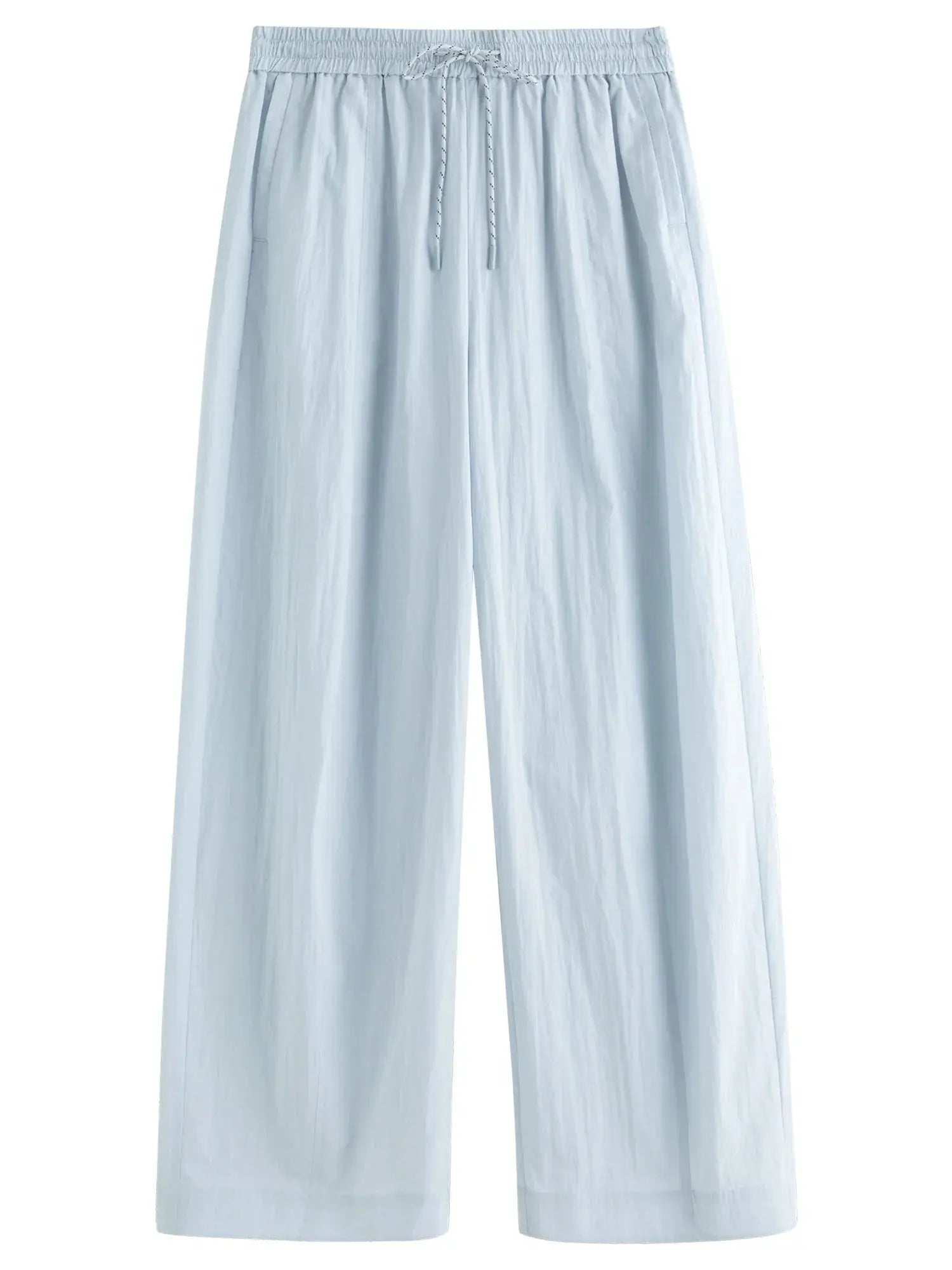 Comfy Wide-Leg Drawstring Pants - Loran