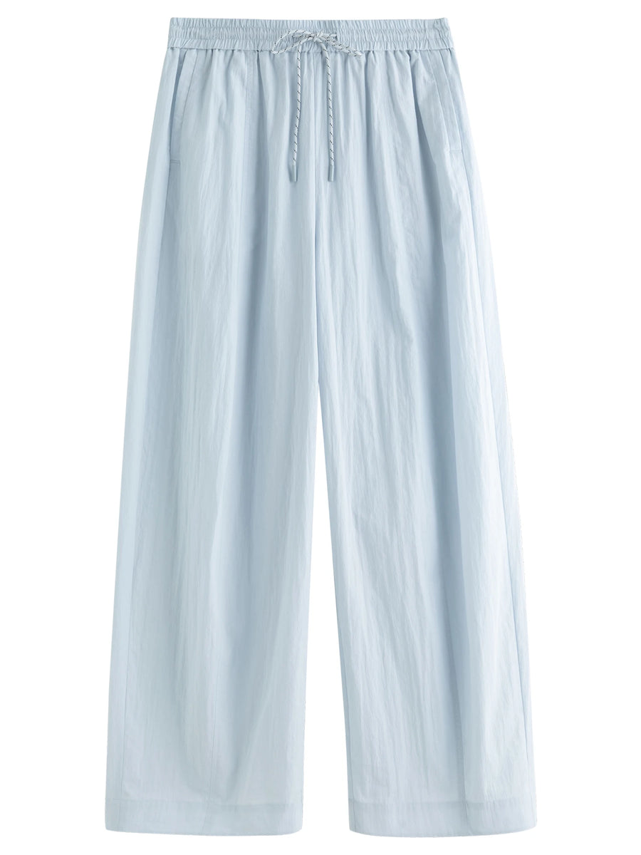 Comfy Wide-Leg Drawstring Pants