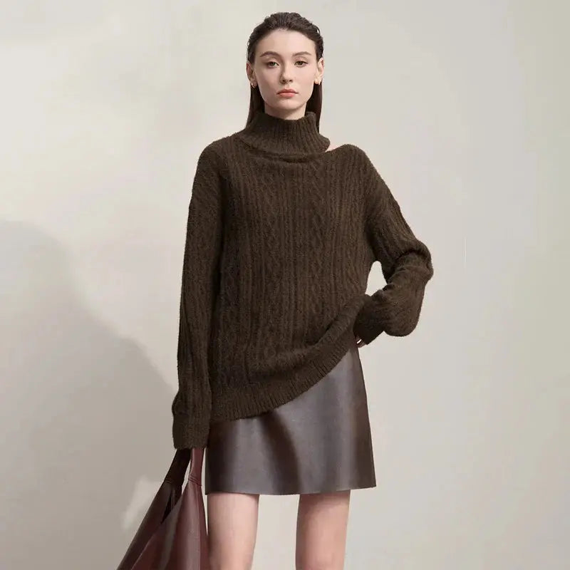 Ladies' Long Sleeve Turtleneck - Loran