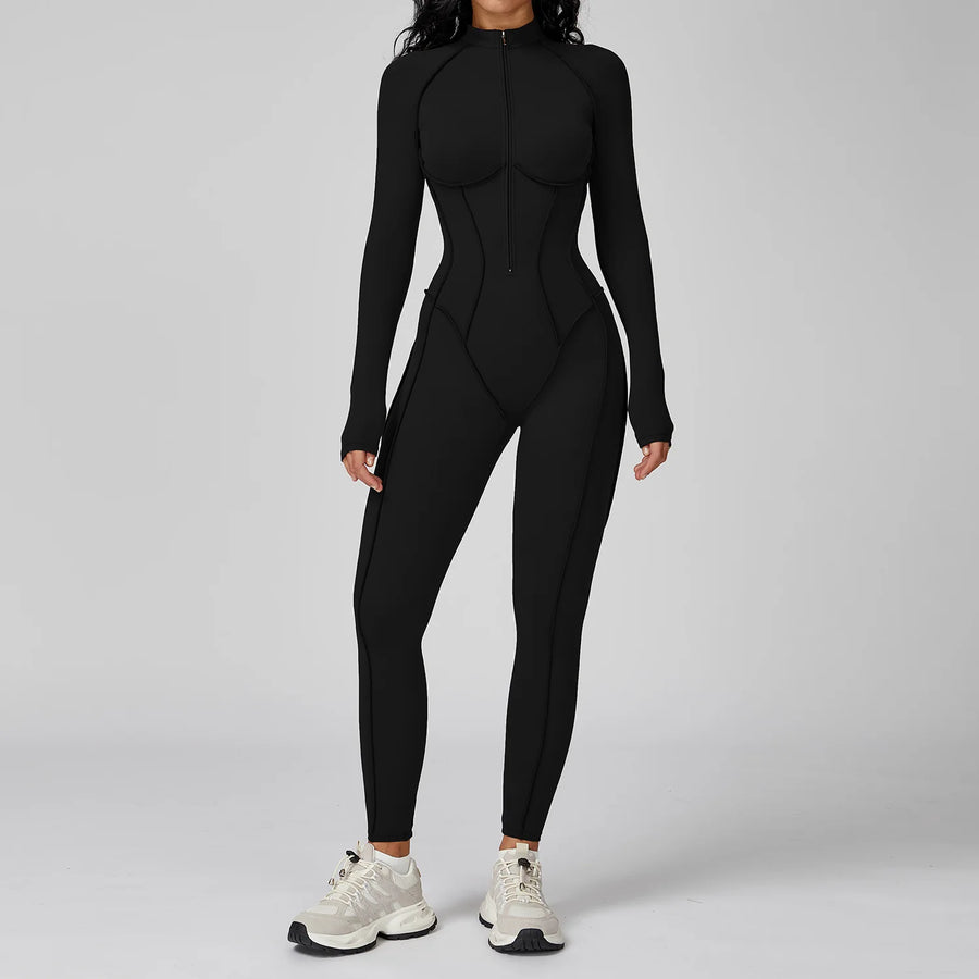 Sport Bodysuit Jumpsuit for Women's Fitness