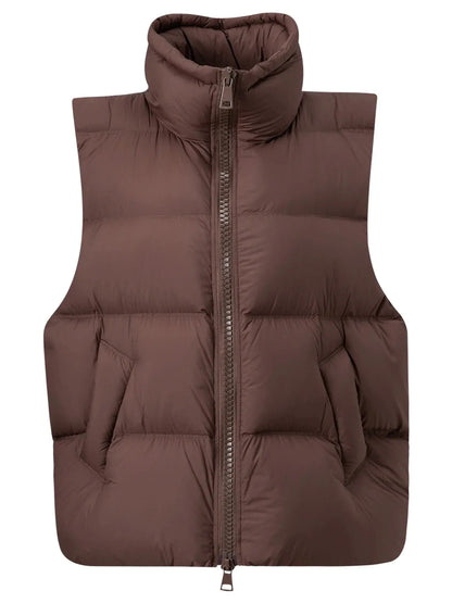 Women's Lightweight Double-Zip Thermal Down Vest - Loran