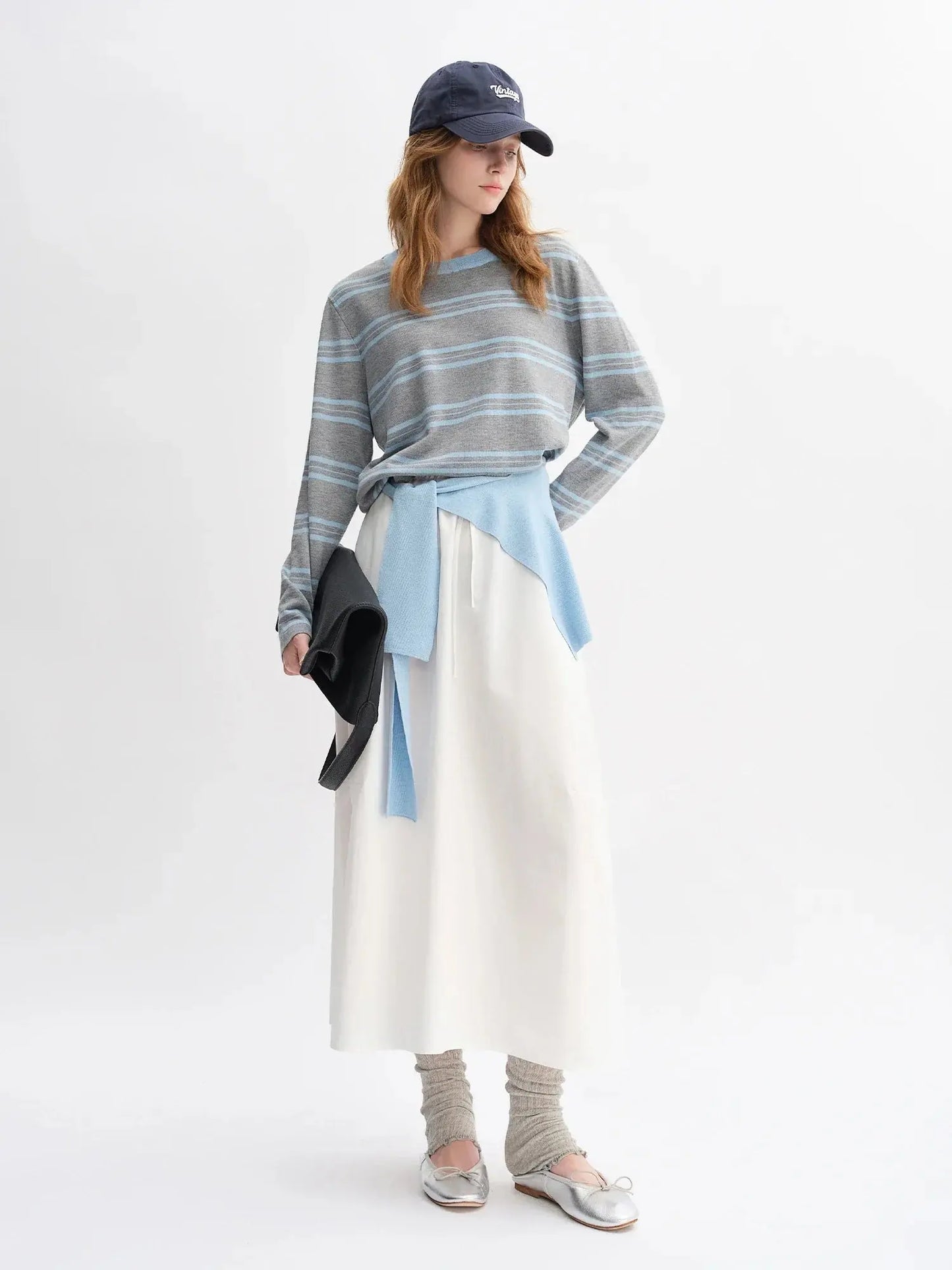3-Piece Sweater, Skirt, and Shawl Set LORAN STORE