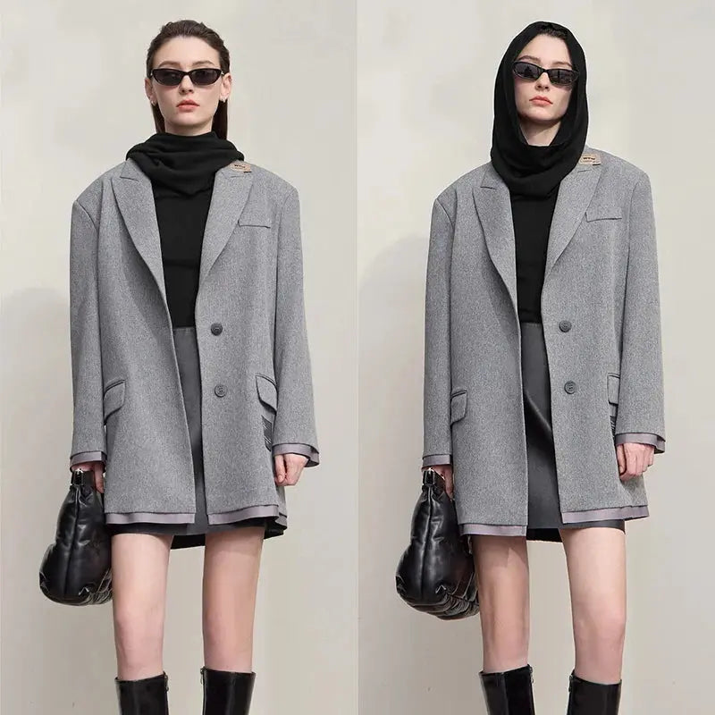 Women’s Slim Knitted Pullover | Minimalist Autumn Sweater LORAN STORE