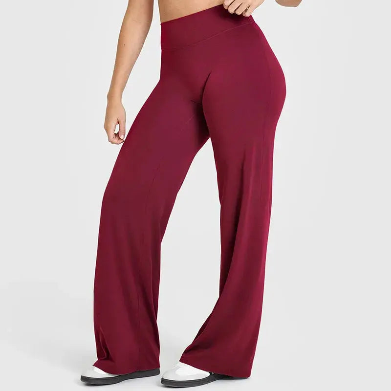 Ultra-Soft Straight-Leg Yoga Pants - Loran