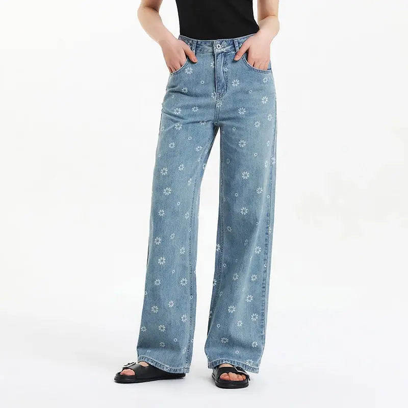Women's Summer Cotton Wide Leg Denim LORAN STORE