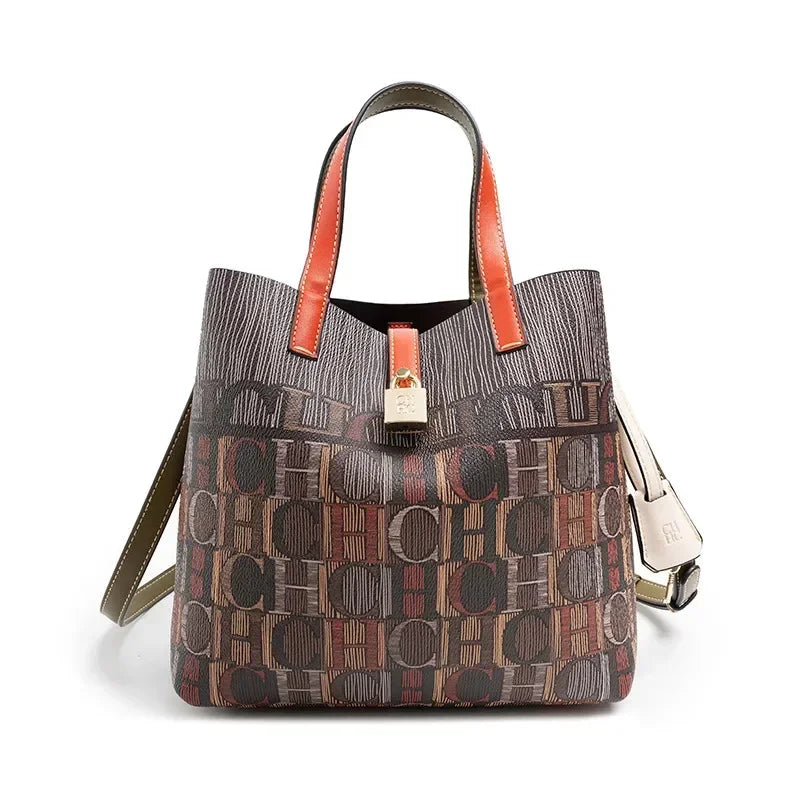CH Floral Shoulder Bag Classic Large Fashion Tote