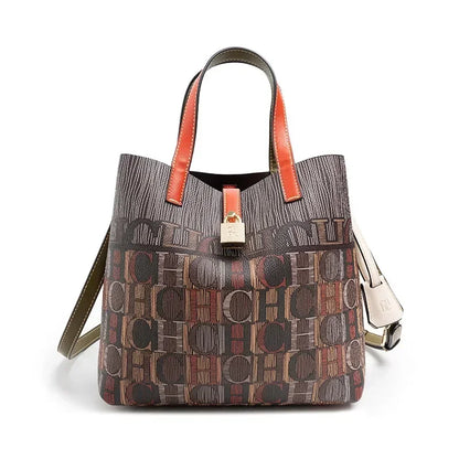 CH Floral Shoulder Bag Classic Large Fashion Tote