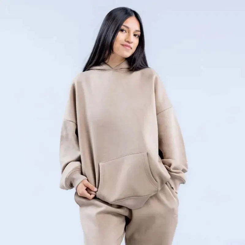 Women's Streetwear Hoodie | Pullover Fitness & Yoga Sweater - Loran