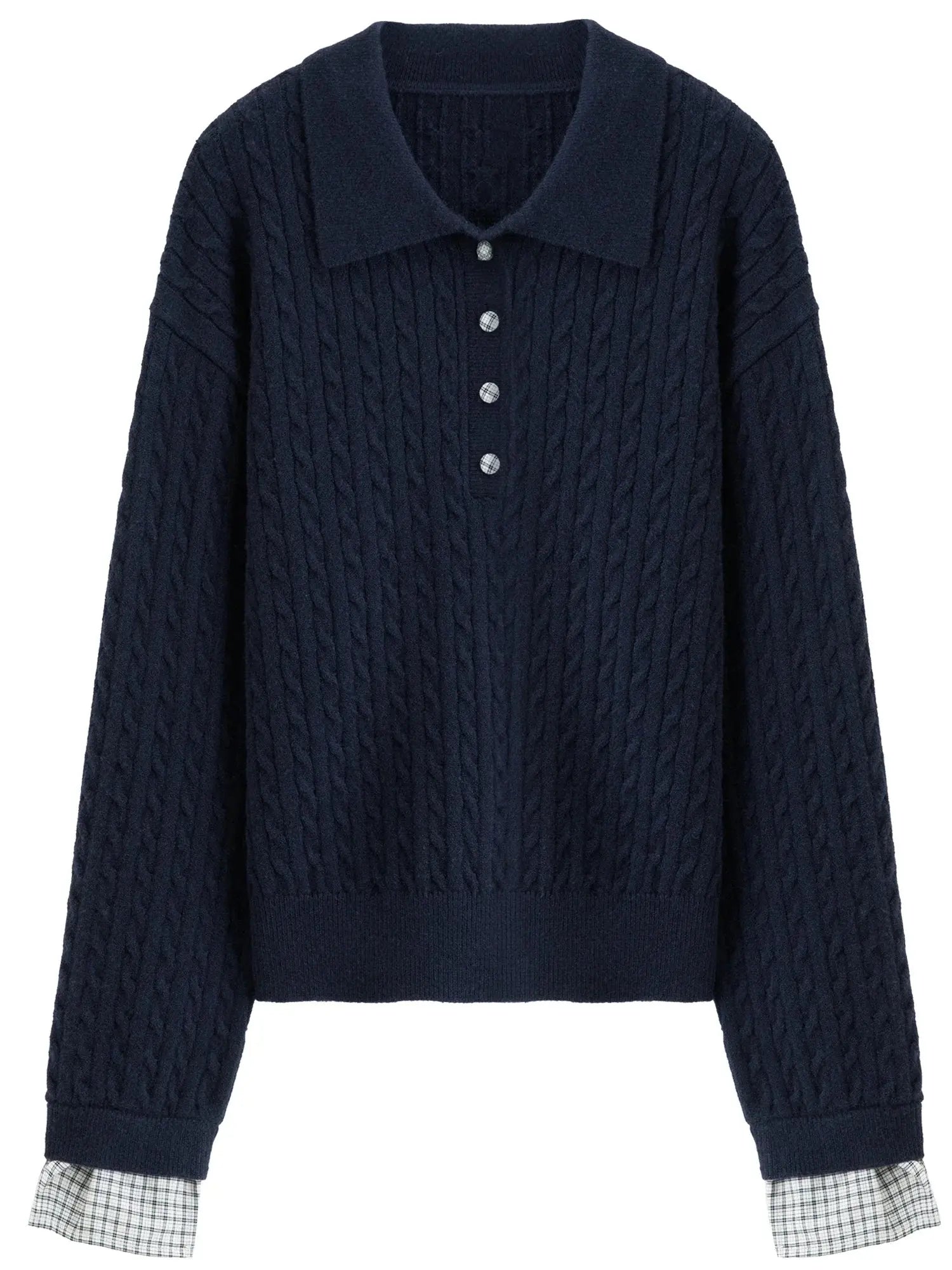 Twist Knit Cable Stitch Sweater - Loran